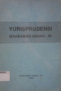 YURISPRUDENSI MAHKAMAH AGUNG-RI TAHUN 1995