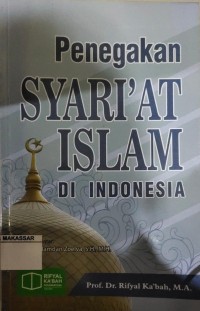 Penegakan Syari'at islam di Indonesia