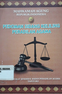 Pedoman sidang keliling Peradilan Agama