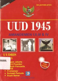 UUD 1945 Amandemen I, II, III & IV