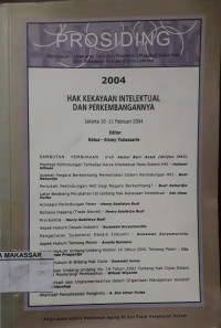 Hak Kekayaan Intelektual dan Perkembangannya