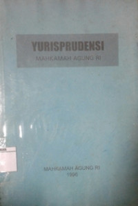 Yurisprudensi Mahkamah Agung RI tahun 1996