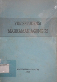 Yurisprudensi Mahkamah Agung RI