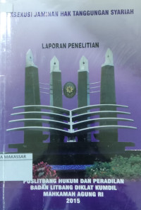 Eksekusi jaminan hak tanggungan syariah