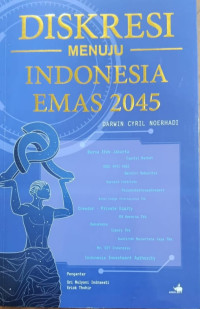 Image of Diskresi menuju Indonesia emas 2045