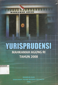 Yurisprudensi Mahkamah Agung RI Tahun 2008