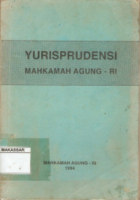 Yurisprudensi Mahkamah Agung RI Tahun 1994