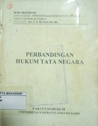 Perbandingan hukum  tata negara