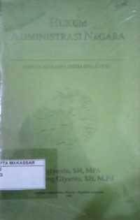 Hukum Administrasi Negara