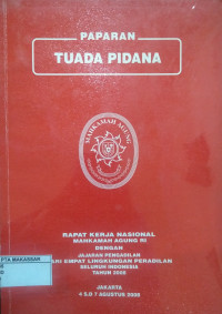 Paparan Tuada Perdata Rapat Kerja Nasional Mahkamah Agung RI dengan Jajaran Pengadilan Dari Empat Lingkungan Peradilan Seluruh Indonesia Tahun 2008