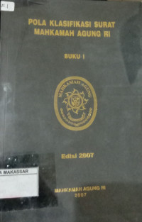 Pola Klasifikasi Surat Mahkamah Agung RI