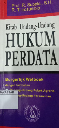 Kitab Undang-Undang Hukum Perdata