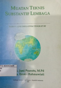 Image of Muatan Teknis Substantif Lembaga