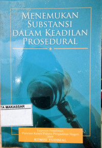 Menemukan Subtansi Dalam Prosedural