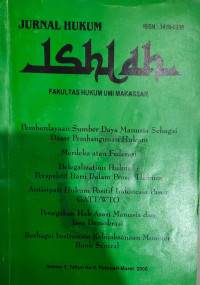 jurnal hukum ishlah