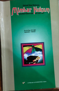 Mimbar hukum aktualisasi hukum islam No. 66 Thn. XVI 2005