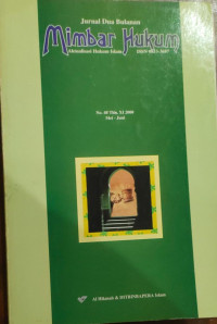 mimbar hukum aktualisasi hukum islam No. 48 Thn. XI 2000