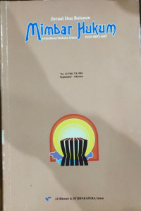 mimbar hukum aktualisasi hukum islam No. 22 Thn. VI 1995