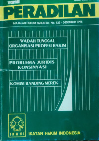 Peradilan Majalah Hukum Tahun XI-No. 123 desember