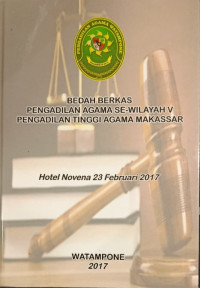 Image of Bedah berkas Pengadilan Agama se-wilayah V Pengadilan Tinggi Agama Makassar (Hotel Novena 23 Februari 2017)