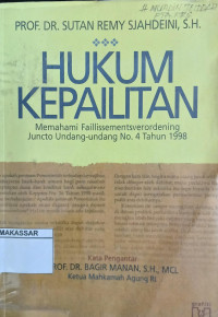 Hukum kepailitan