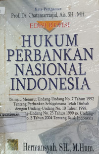 Image of Hukum Perbankan Nasional Indonesia